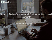 Tablet Screenshot of codecrux.com
